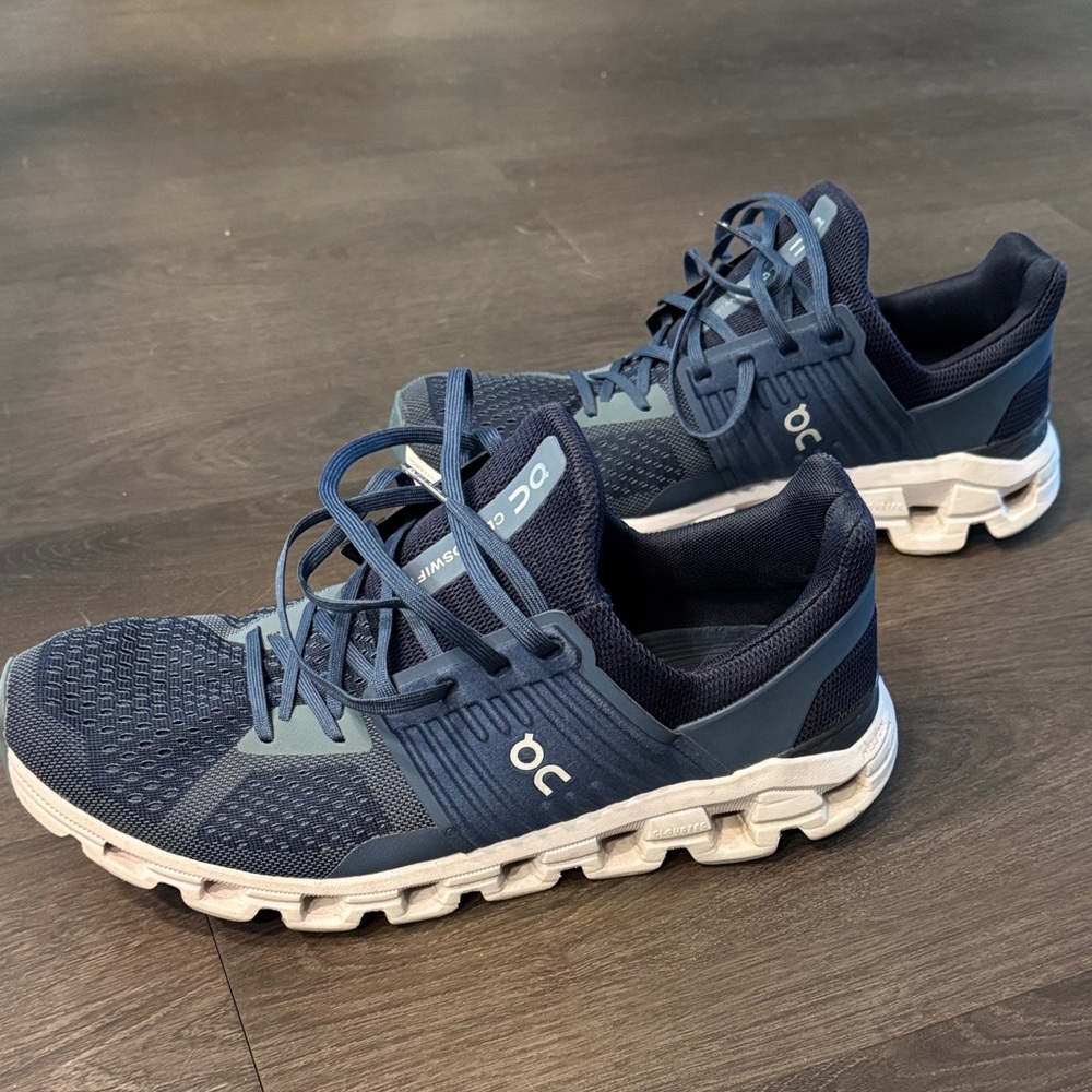 On Running Men's Blue Athletic Shoes